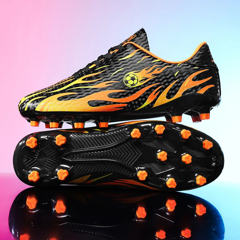 Chaussures de football pour étudiants, chaussures de sport professionnelles pour entraînement sur gazon, antidérapantes, respirantes et confortables pour le football en salle