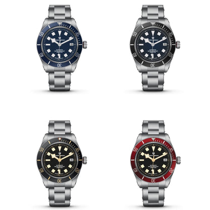 Montre automatique pour homme PAGANI DESIGN – Modèle de luxe type BB58, montre-bracelet mécanique, sportive, en acier inoxydable et étanche