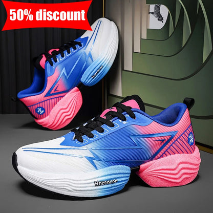 Professionelle Sport-Laufschuhe für Herren und Damen – bequeme Marathon- und Jogging-Trainingsschuhe, stoßdämpfend, hohe Rückfederung, rutschfest, für Rennen geeignet