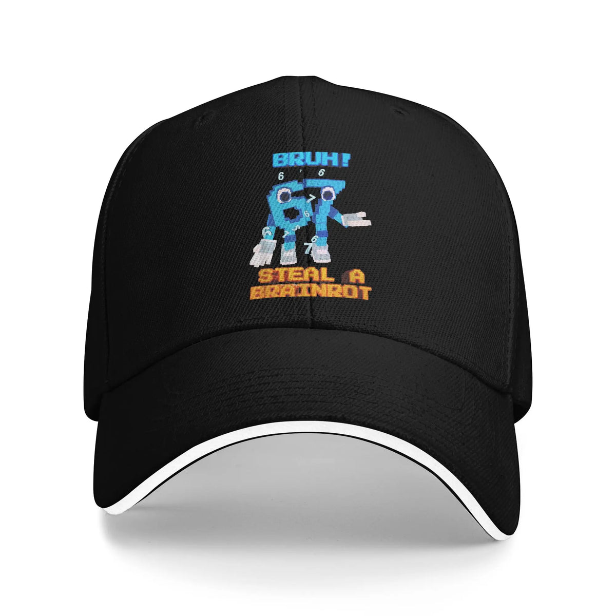 67 Six Seven 6-7 Baseballkeps Populär Steal Brainrot Gaming Meme Sandwich Caps Män Kvinnor Andningsbar Dad Hat Utomhus