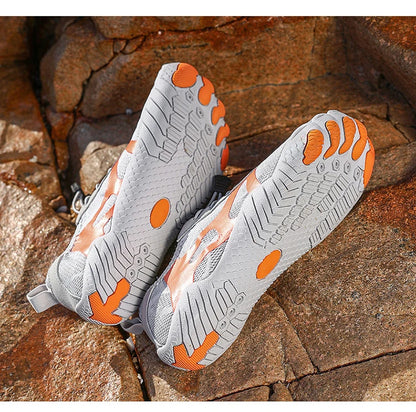 Unisex Wide Toe Barefoot Water Shoes Quick Dry Breathable Soft Sole Beach Aqua Shoes Lightweight Swimming Water Sports Sneakers