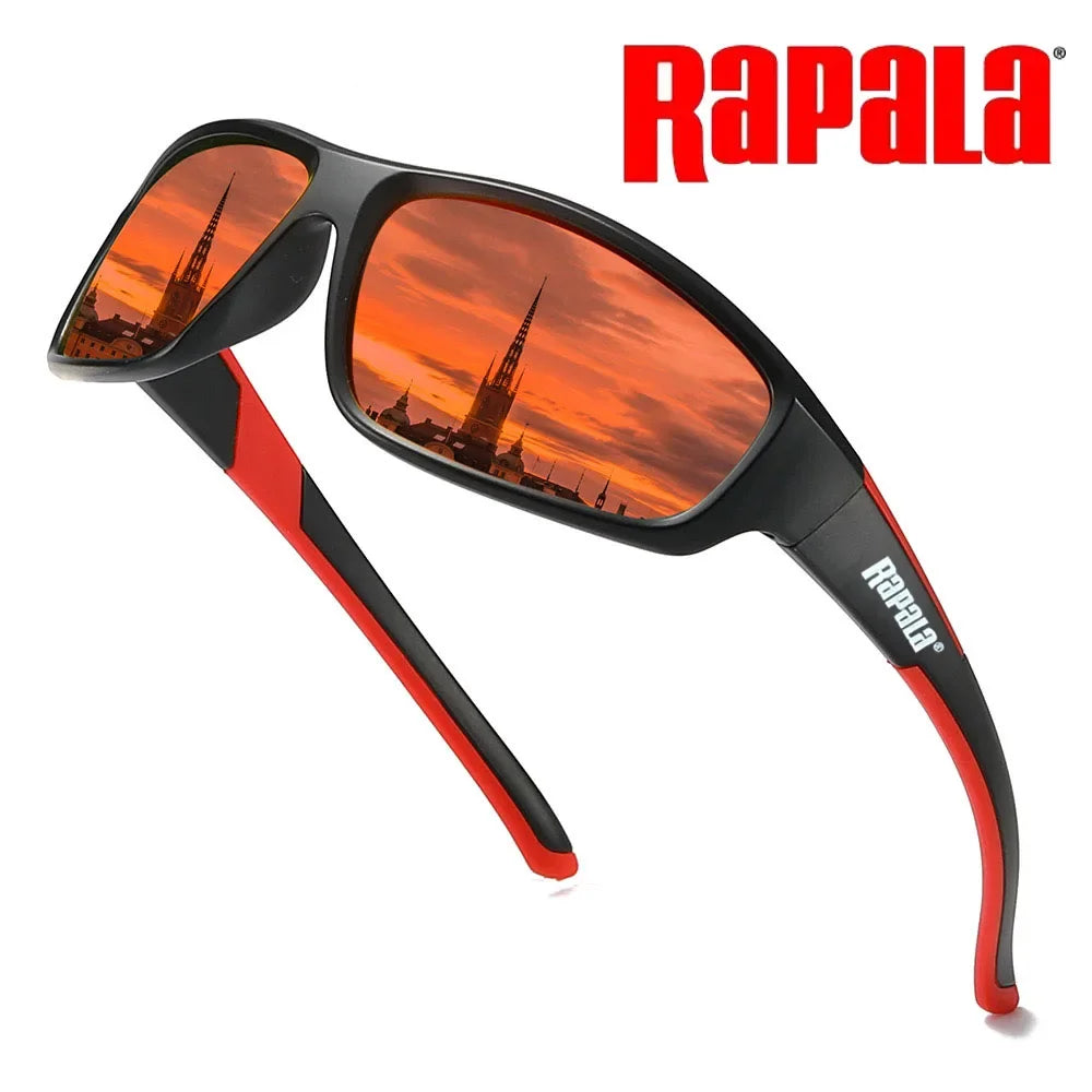 Original Rapala Polarized Fishing Sunglasses Men's Driving Shades Male Sun Glasses Hiking Classic UV400 Eyewear
