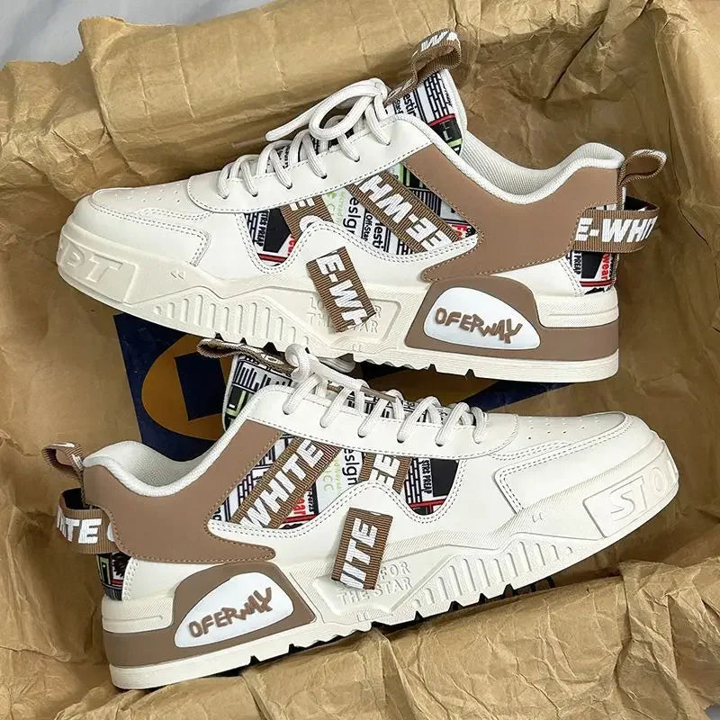 Leder-Sneaker im Casual-Stil, neue Skateboard-Schuhe für Herren, Outdoor-, Lauf- und Sportschuhe, Wanderschuhe, Tennisschuhe, Plateauschuhe, Luxusschuhe