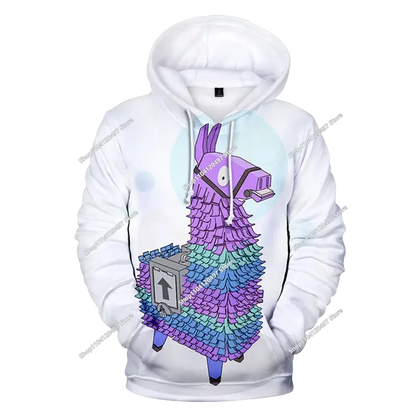 Lastenvaatteet syksyinen collegepaita T-paita huppari uusi Fortnite lasten rento asu mukavat streetwear-vaatteet