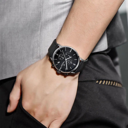 PAGANI DESIGN New 2720K Men Watch VK67 Quartz Wristwatch Multi functional Chronograph Sapphire Glass Waterproof Clock Watch Gift