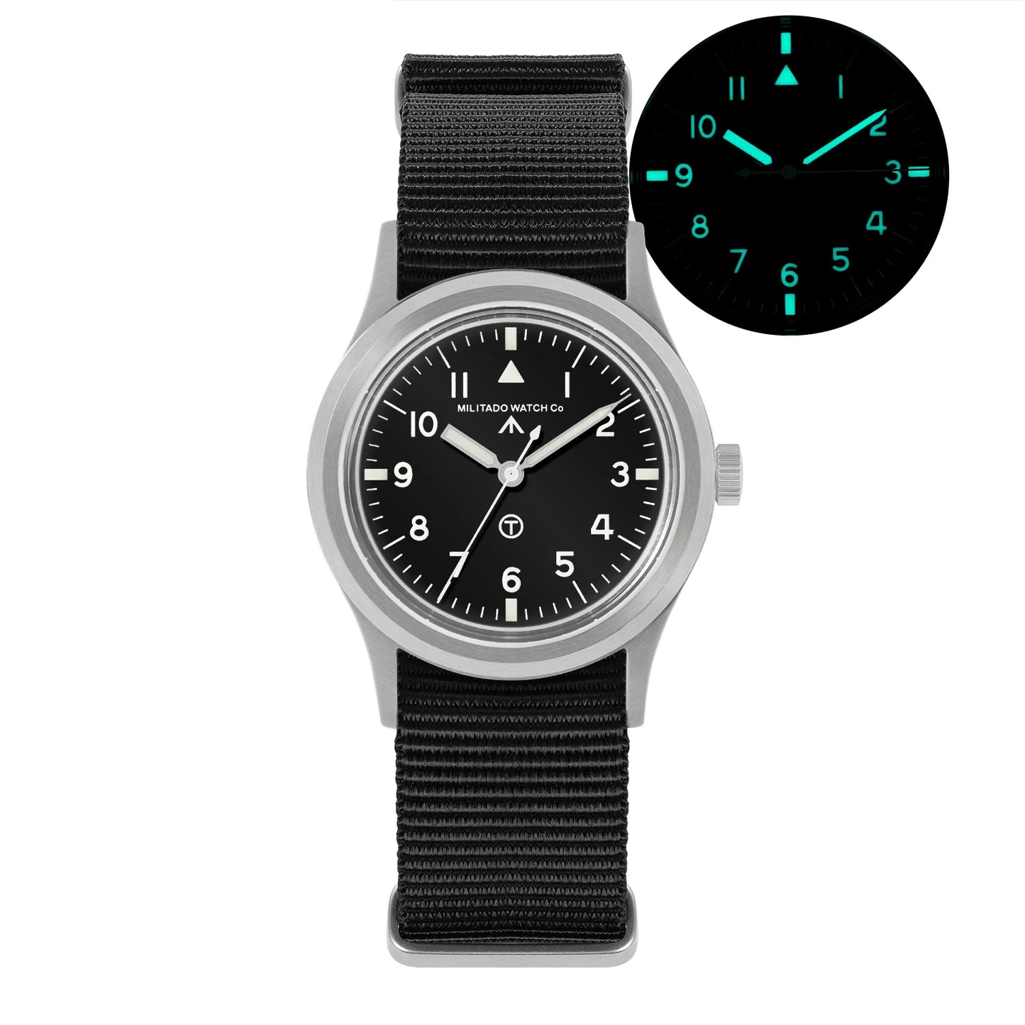 Militado ML14 Limited Edition Quartz Watch VH31 Sweep Second Quartz Movement Watch Sapphire Crystal BGW9 C3 Luminous Men's Watch