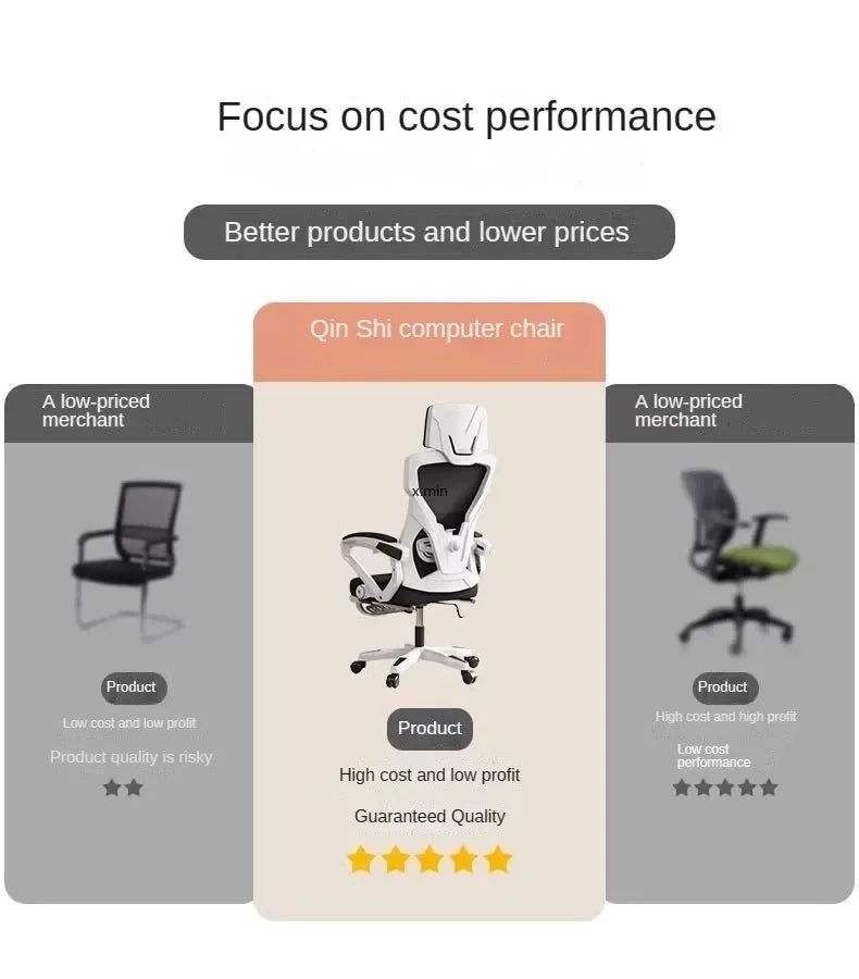 Computer Chair, Rotating Office Chair, Boss Chair, Comfortable To Lie Down, Student Bedroom, Engineering Chairs,e-sports Chairs
