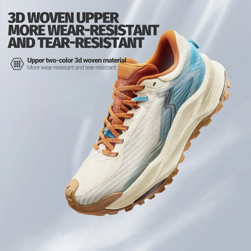 361 Degrees WUXIA 2.0 leichter, weicher, luftiger, reaktionsfreudiger, rutschfester, vielseitiger Outdoor-Wanderschuh für Herren 672542201