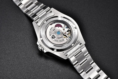 Pagani Design 2026 New Men's Automatic Mechanical Watch Gmt Sapphire Stainless Steel Waterproof 10Bar Luminous Bwg-9 Reloj Hombr