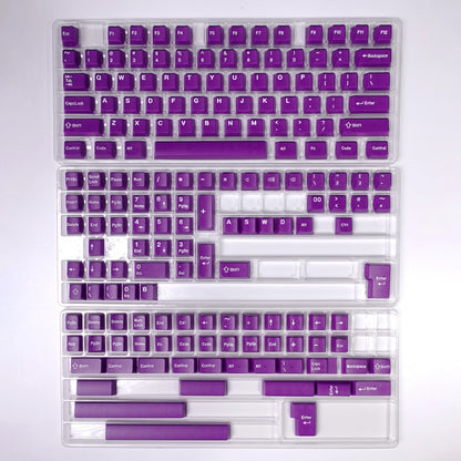 KBDiy 174 tasti/set keycap PBT GMK Apollo double shot minimalisti profilo ISO Cherry per tastiera meccanica da gaming compatibile MX