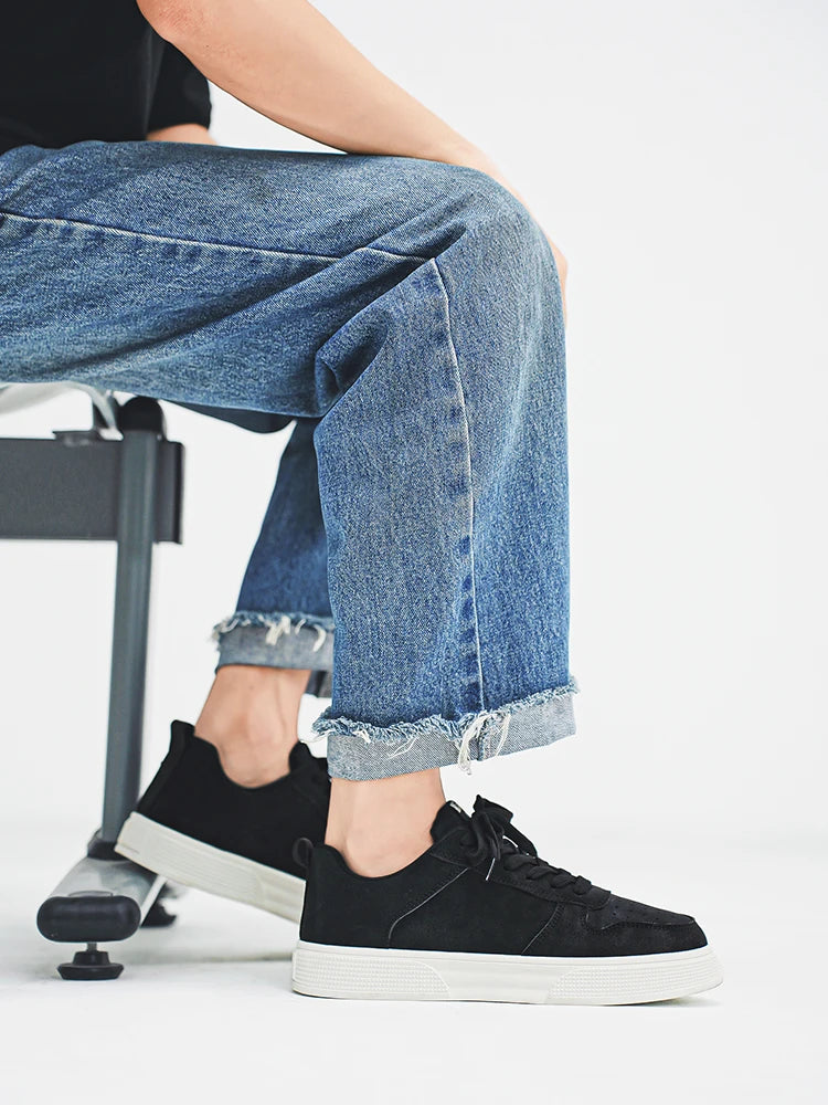 1 paio di scarpe sportive casual da skateboard, comode e alla moda, con tomaia avvolgente che si adatta al piede e suola antiscivolo,
