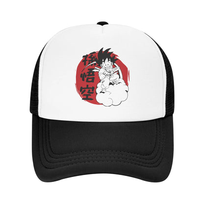 Son Gohan D-Dragon Ball Z Trucker kapica Unisex kapice za prosti čas Trucker delavska kapica Trucker kapica Snapback kapice Mrežaste bejzbolske kapice