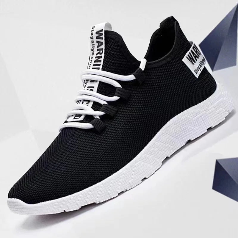 Heren sneakers, casual, lichtgewicht sportschoenen van mesh, zomers, voor heren, outdoor, zachte zool, ademend, comfortabel, modieus, trendy hardloopschoen