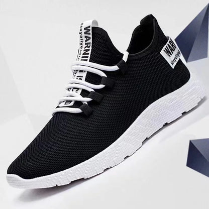 Heren sneakers, casual, lichtgewicht sportschoenen van mesh, zomers, voor heren, outdoor, zachte zool, ademend, comfortabel, modieus, trendy hardloopschoen