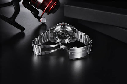 Montre automatique pour homme PAGANI DESIGN – Modèle de luxe type BB58, montre-bracelet mécanique, sportive, en acier inoxydable et étanche