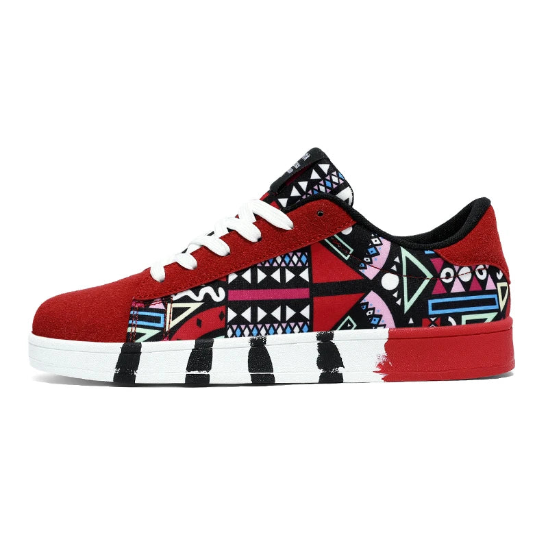YRZL Skateboard Shoes Men Canvas Sneakers Casual Breathable Walking Shoes Lightweight Flat Shoes for Men Street Trend Sport Shoe