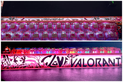 Nuevo AULA HERO 68HE/ULTRA Kits sticker: teclado gaming con interruptores magnéticos y accesorios para teclado mecánico personalizado con cable para e-sport
