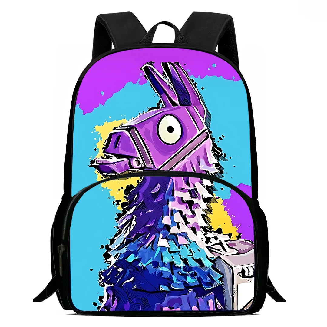 Mochilas infantiles Classic Game Fortnites para niños y niñas, regalo de cumpleaños para estudiantes, bolsas escolares de gran capacidad, mochila de camping duradera