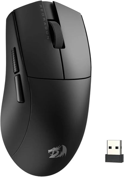 Bezdrátová herní myš Redragon M916, 49G ultralehká bezdrátová herní myš 8K DPI 2.4G s ergonomickým přirozeným úchopem