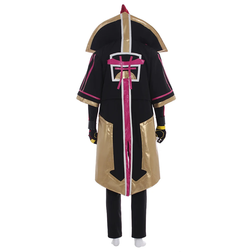 Fato de Cosplay Game Drift para Homem, Uniforme de Batalha Elegante, Conjunto Completo para Halloween, Carnaval e Festas, Disfarce de Combate