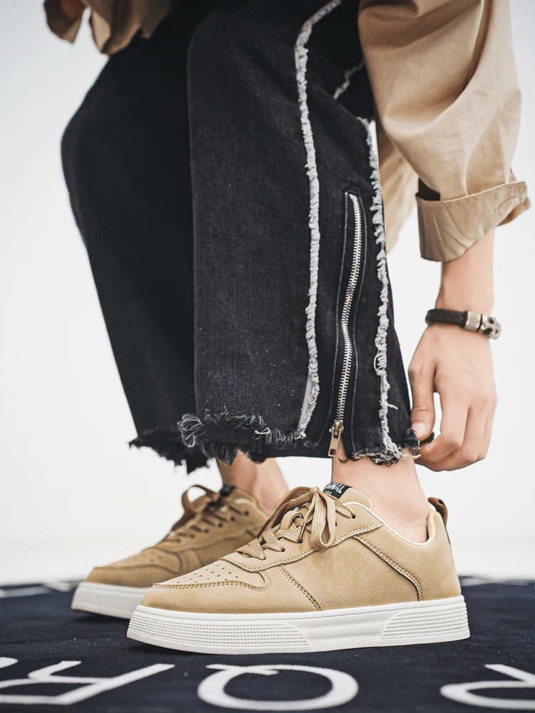 1 paio di scarpe sportive casual da skateboard, comode e alla moda, con tomaia avvolgente che si adatta al piede e suola antiscivolo,