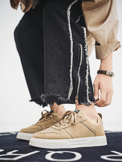 1 paio di scarpe sportive casual da skateboard, comode e alla moda, con tomaia avvolgente che si adatta al piede e suola antiscivolo,