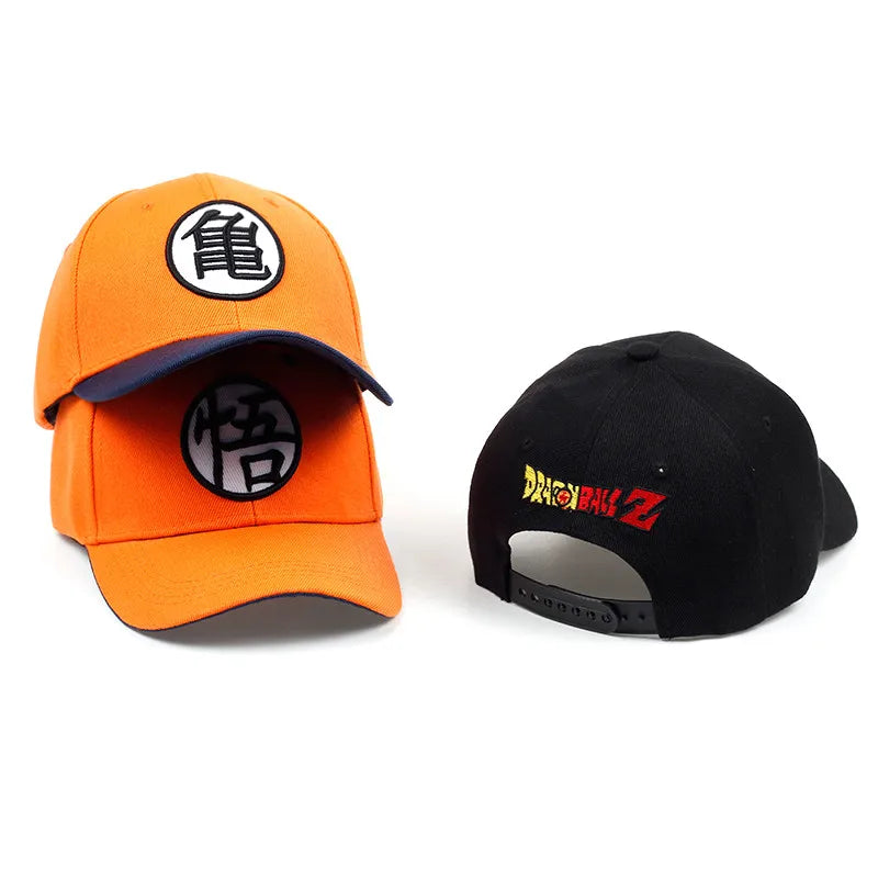 Dragon Ball Z Adjustable Baseball Cap Anime Goku Parent-Child Summer Sunhat Hip Hop Dad Hat Men Boy Outdoor Sport Hats Gift
