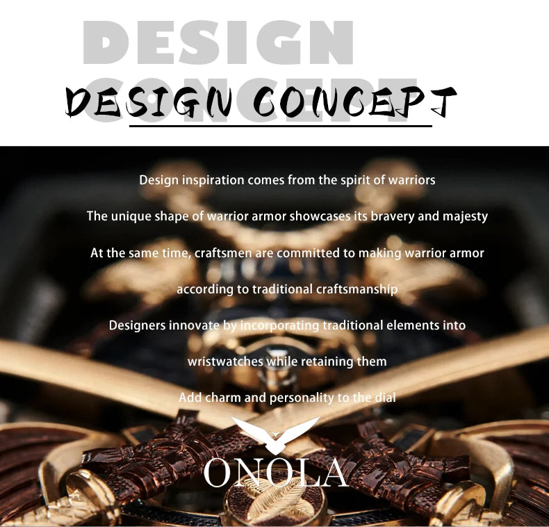 ONOLA Luxury Men Automatic Mechanical Watch Waterproof Watch Luminous Barrel Shape Military Sports Wristwatch Relogios Masculino