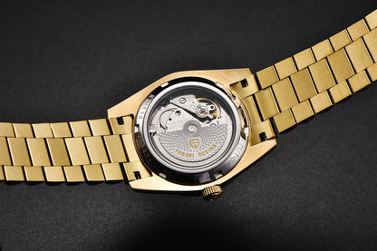 2026 New PAGANI DESIGN Enamel Dial DD36 Luxury Silver Gold Automatic Watch For Men AR Sapphire Crystal Mechanical Wristwatch Men