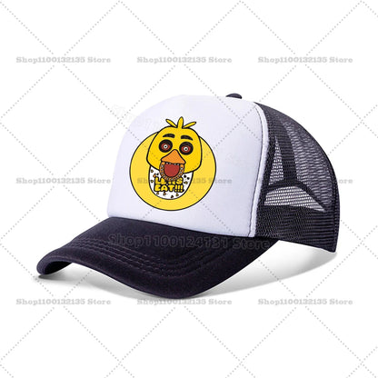Five Nights At Freddys Baseball Cap for Kid Adult Caps FNAFS Anime Figure Peaked Hat Cotton Summer Hats Fashion Accessories Gift