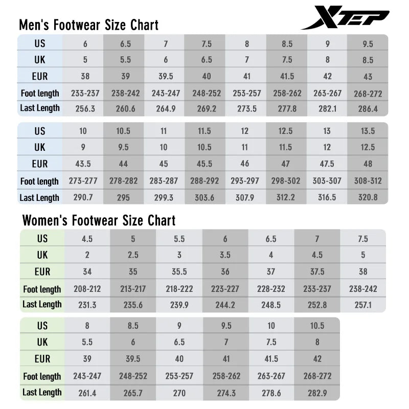 Xtep 2000km 3.0 Running Shoes For Women 2025 Spring Sneakers Cushioning Training Jogging Wear-Resistant Lightweight 875118110034