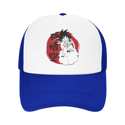 Son Gohan D-Dragon Ball Z Trucker kapica Unisex kapice za prosti čas Trucker delavska kapica Trucker kapica Snapback kapice Mrežaste bejzbolske kapice