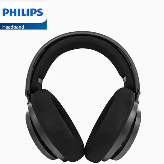 Original PHILIPS SHP9600 Wired HiFi Stereo Headphones Open-Back Over-Ear Gaming Headphones with 3.5mm & 6.3mm Audio Jack (SHP9500 Upgrade)