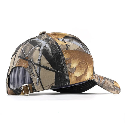 Antler Element Camouflage Baseball Cap, With Embroidery, Unlock New Experience of Outdoor Trendy Outfit