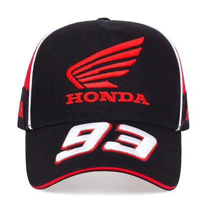 Hot Sale HONDA 93 Baseball Cap Sun Hat Outdoor Summer Sports Hat Embroidered Men Women Baseball Cap for Honda Civic Accord