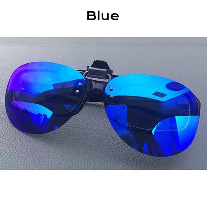Pilot Polarized Sunglasses Clips Glasses Clip Driving Night Vision Eyeglasses UV400 Outdoor Shades Definition Sun Glasses Clips