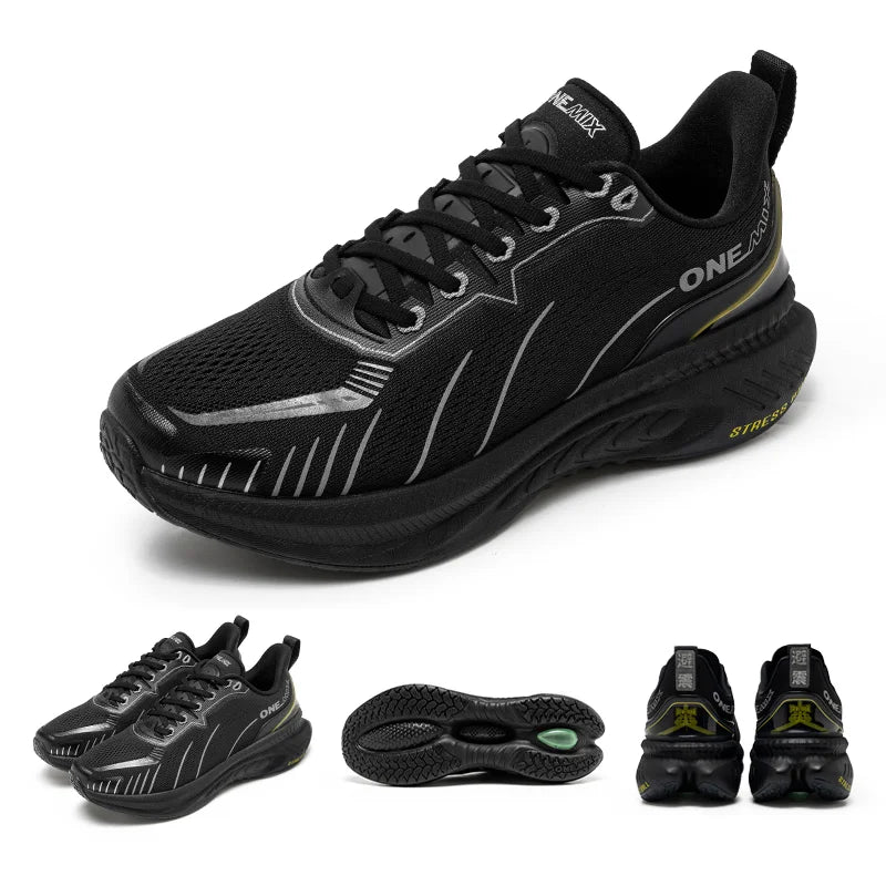 ONEMIX blanc chaussures de course sur route pour hommes coussin d'air chaussures de Sport en plein Air hommes formateurs été chaussures de Jogging chaussures pour femmes