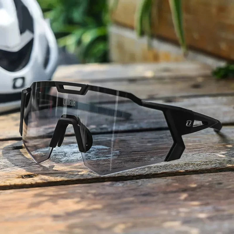LAMEDA Photochromic Cycling Sunglasses Men Professional Bicycle Glasses Goggles Windproof MTB Road Bike Glasses Mountain Eyewear