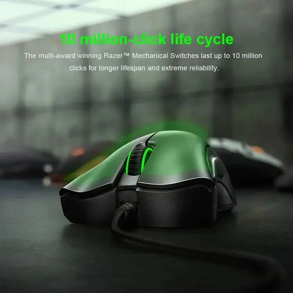 Razer NEW YEAR GIFT gift Thunder Snake Viper Mini Computer Esports Cable Gaming Mouse Laptop RGB Light, Small Hand Mouse