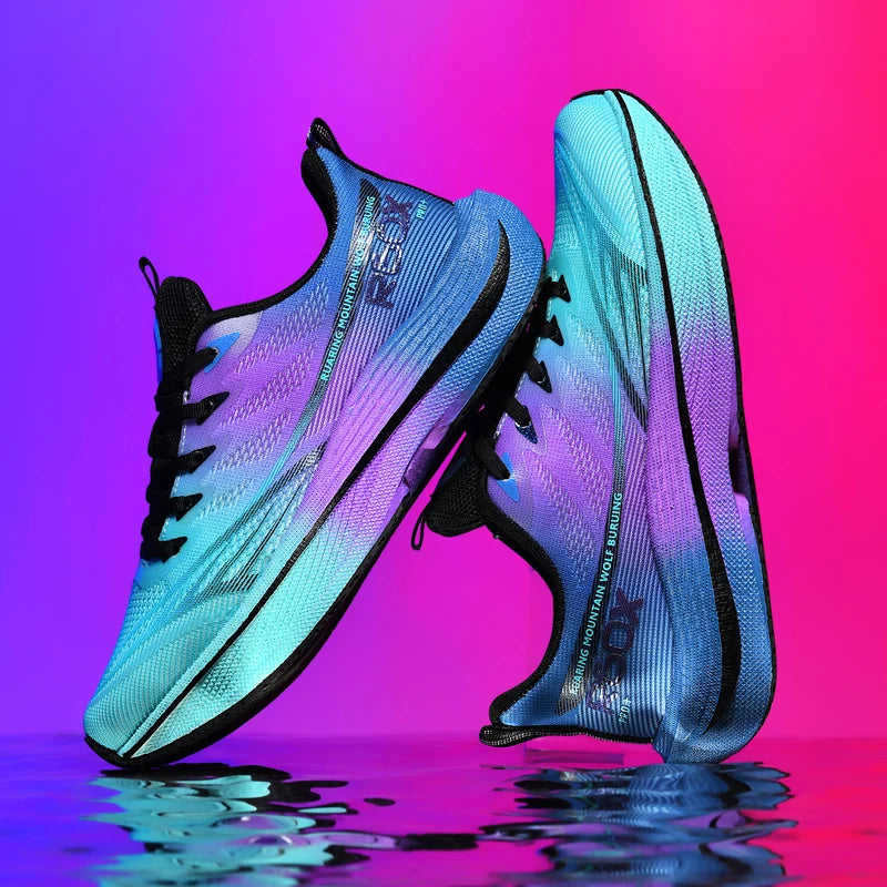 Muške tenisice za trčanje od prozračne mrežice, udobne tenisice na vezanje za maraton, sport, ležerno nošenje i tenis, velikih veličina, trendi sneakers za muškarce