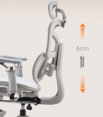 S950 Ergonomic Office Chair Adjustable Computer Chair, Gaming Chair with Lumbar Support, Comfortable Study Chair for Home Office & Work