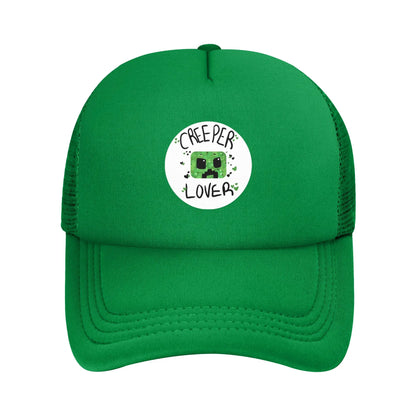 Adult Creepin Creepers Trucker Hat Mesh Baseball Cap Snapback Caps Hats Sun Hat Adjustable Sun Caps Summer