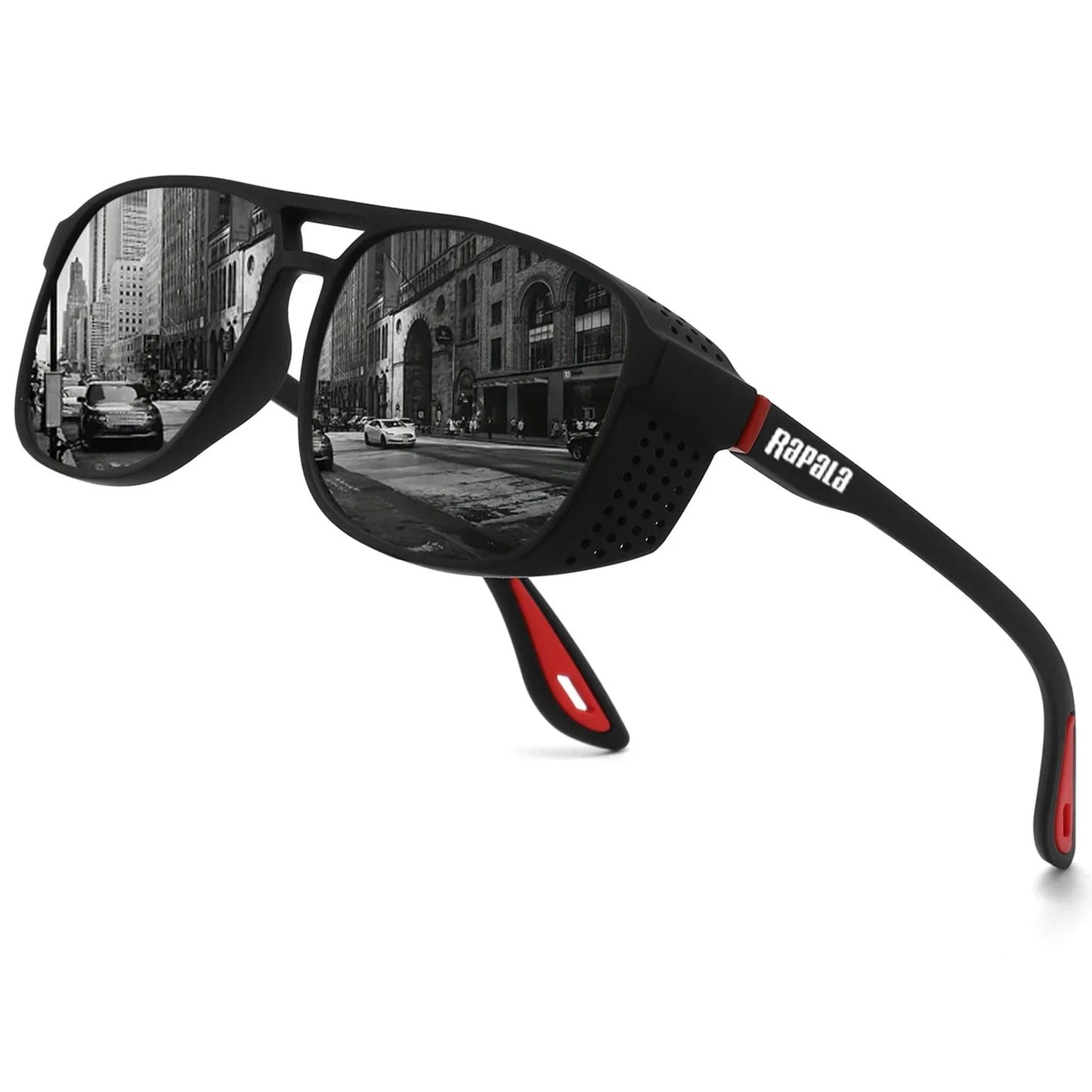 Rapala Professional Sports Sunglasses - Polarized Windproof UV400 for Cycling Running Outdoor Enthusiasts UV400