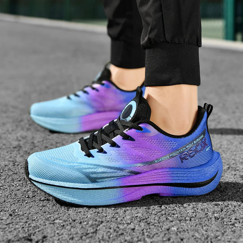 Muške tenisice za trčanje od prozračne mrežice, udobne tenisice na vezanje za maraton, sport, ležerno nošenje i tenis, velikih veličina, trendi sneakers za muškarce