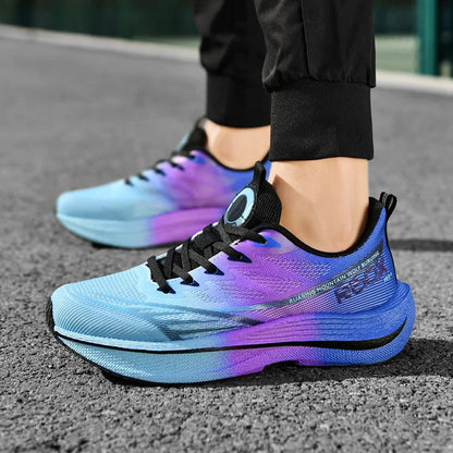Muške tenisice za trčanje od prozračne mrežice, udobne tenisice na vezanje za maraton, sport, ležerno nošenje i tenis, velikih veličina, trendi sneakers za muškarce