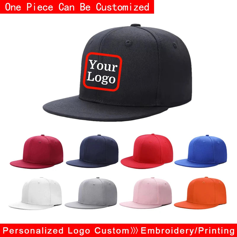 Custom Logo Baseball Caps for Men Women Personalized Logo Design Sorority Cap Embroidery Monogram Baseball Caps Hip Hop Hats