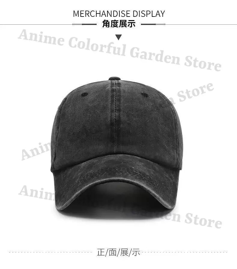 Anime Sonics Baseball Cap for Men Women Cartoon Fashion Peaked Caps Adults Summer Good-looking Sunscreen Hats Hip Hop Hat Gift