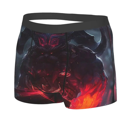 Ornn League of Legends LOL Παιχνίδια MOBA Εσώρουχα Αναπνεύσιμα Εσώρουχα Ανδρικά Εσώρουχα Σέξι Σορτς Μπόξερ Σλιπ