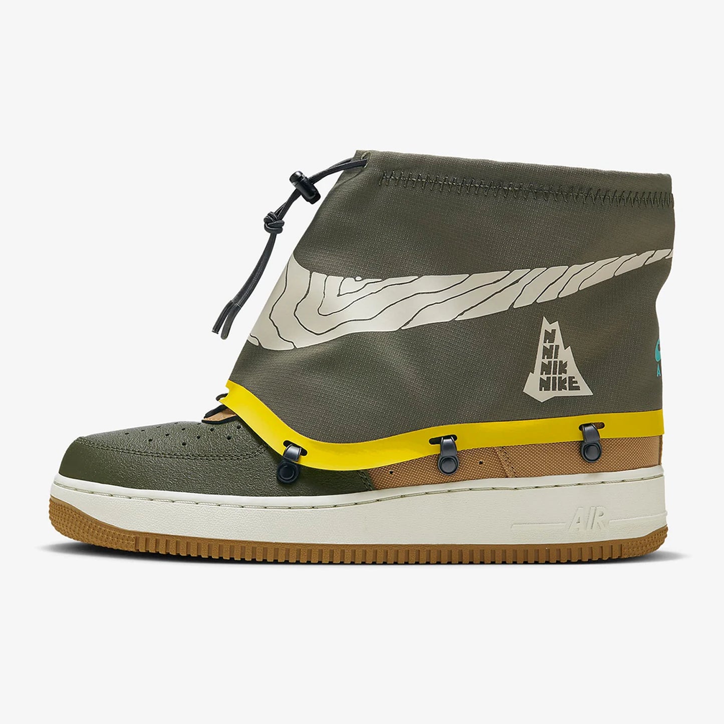Nike genuine Air Force 1 '07 PRM scarpe casual da skateboard comode da uomo e donna FV4459-330