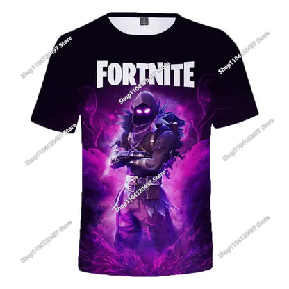 Коледна 3D тениска Fortnite Tees Battle Royale, стрийтуеър за деца, Victory Game, мъже и жени, Harajuku тениска, тийнейджърски дрехи